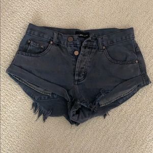 MUSTARD SEED jean shorts